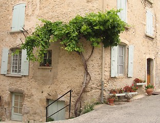 Image showing French village house