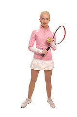 Image showing Tennis girl.