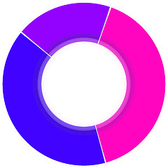 Image showing Color Pie Diagram