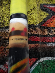Image showing Graffiti wall