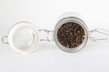 Image showing Cloves in a jar