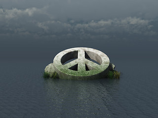 Image showing peace symbol