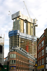 Image showing Skyscraper construction