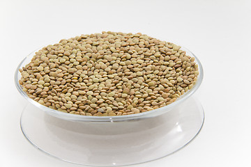 Image showing Green split peas