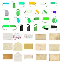 Image showing Stationery collage