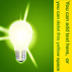 Image showing White bulb