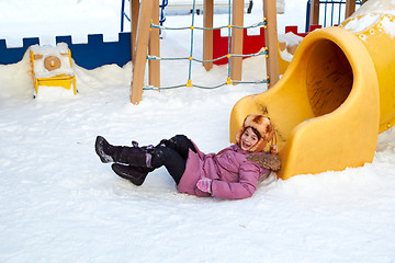 Image showing Child On Playground