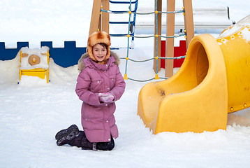 Image showing Child On Playground