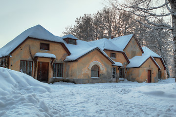 Image showing 7 gnome House In Winter