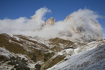 Image showing Morning in the Alps