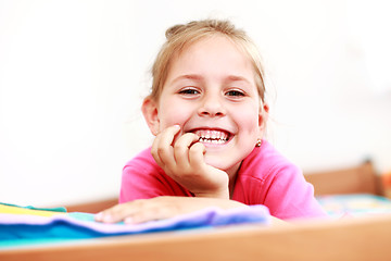 Image showing Cute smiling girl