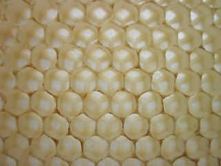 Image showing beeswax texture without honey