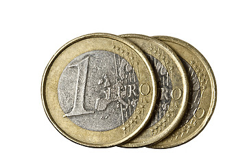 Image showing euro coins