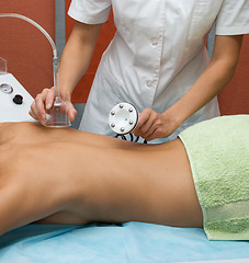 Image showing At massage