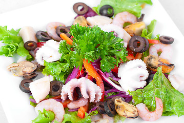 Image showing Seafood salad