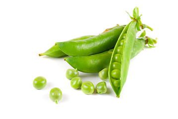 Image showing Ripe pea