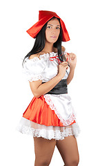 Image showing Sexy Little Red Riding Hood