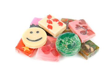 Image showing handmade soaps