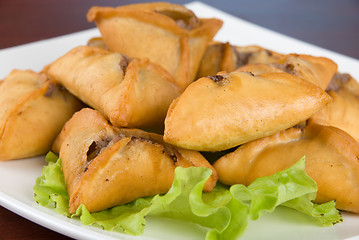 Image showing Meat roasted dumplings