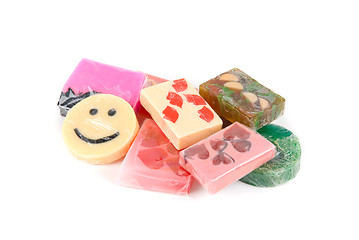 Image showing handmade soaps