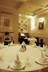 Image showing Restaurant hall