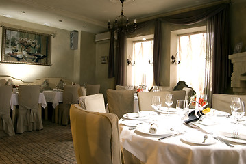 Image showing Restaurant hall 