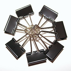 Image showing wheel of bull clips