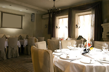 Image showing Restaurant hall