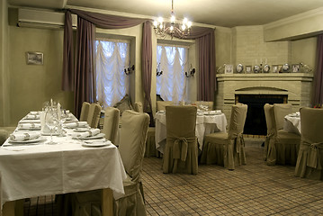 Image showing Restaurant hall 