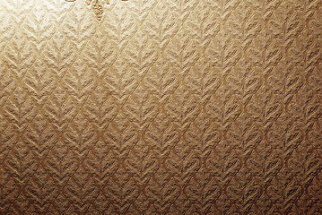 Image showing Brown wallpaper background 