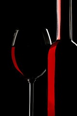 Image showing Red wine