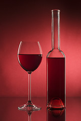 Image showing Red wine