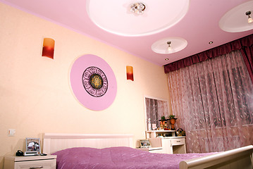 Image showing pink bedroom 