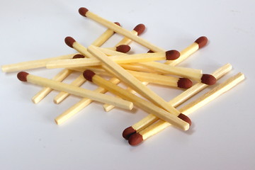 Image showing pile of matches