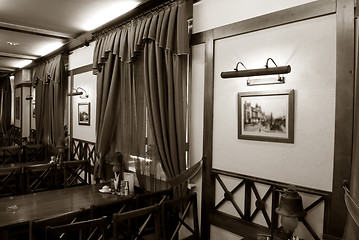 Image showing Restaurant hall 