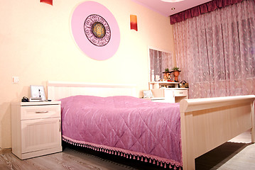 Image showing pink bedroom 