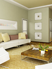 Image showing 3D render interior