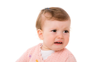 Image showing Crying baby