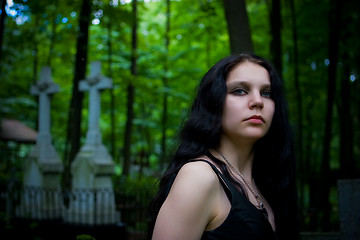 Image showing Gothic girl