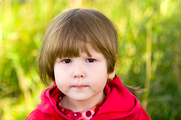 Image showing Portrait of girl