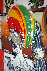 Image showing Reggae art