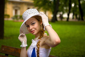 Image showing Young lady