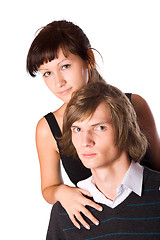 Image showing teenage couple