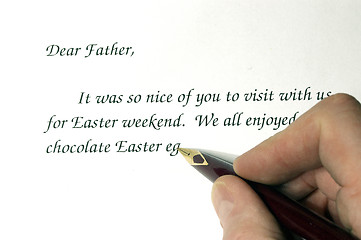 Image showing Easter Letter