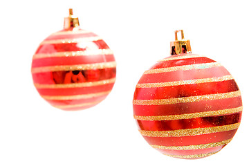 Image showing Christmas balls