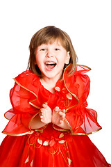 Image showing Laughing girl