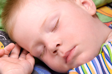 Image showing Sleeping child