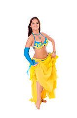 Image showing belly dancer