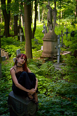 Image showing Gothic girl