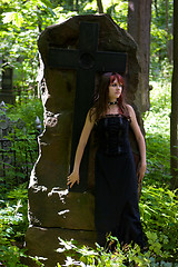 Image showing Gothic girl